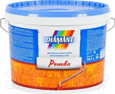 Изображение товара Краска Diamant Ренова (10л, белый)