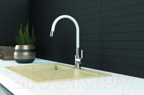 Изображение товара Смеситель Rubineta Flexy-33 (WT)