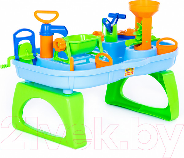 Изображение товара Развивающий игровой стол Полесье Водный мир №4 / 40909 (в коробке)
