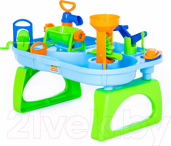 Изображение товара Развивающий игровой стол Полесье Водный мир №4 / 40909 (в коробке)