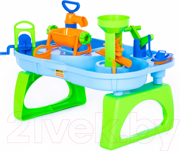 Изображение товара Развивающий игровой стол Полесье Водный мир №4 / 40909 (в коробке)