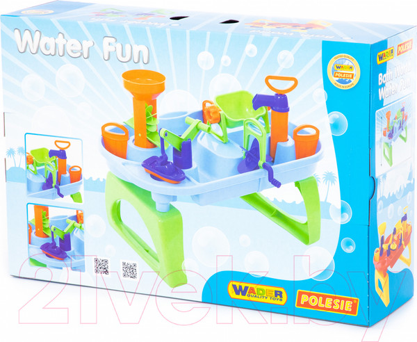 Изображение товара Развивающий игровой стол Полесье Водный мир №4 / 40909 (в коробке)