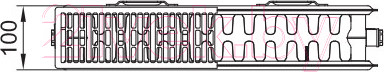 Изображение товара Радиатор стальной Kermi Therm X2 Profil-Kompakt FKO Тип 22 200x700 / FKO220200701NXK