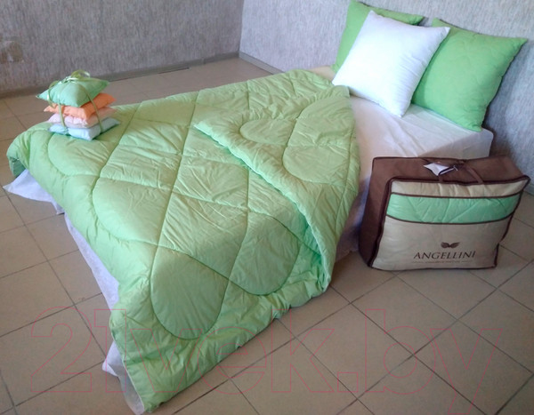 Изображение товара Одеяло для малышей Angellini 3с425б (110x140, зеленый)