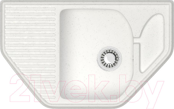 Изображение товара Мойка кухонная Berge BR-8050 (белый)