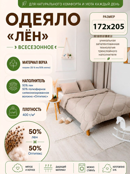 Изображение товара Одеяло Angellini 4с417л (172x205, серый)