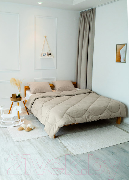 Изображение товара Одеяло Angellini 4с420л (200x205, серый)