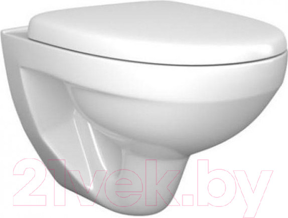 Изображение товара Унитаз подвесной Roca Mateo 7346200000 + ZRU9302815