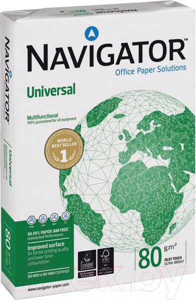 Бумага NAVIGATOR Paper Universal A4 80г/м 500л
