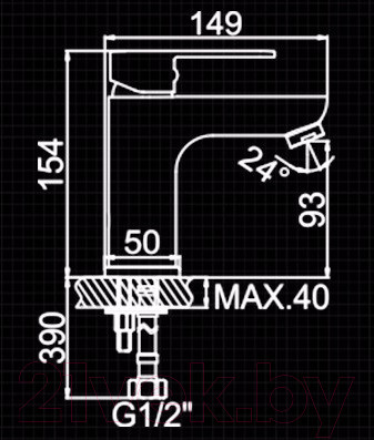 Изображение товара Смеситель Ledeme L1010