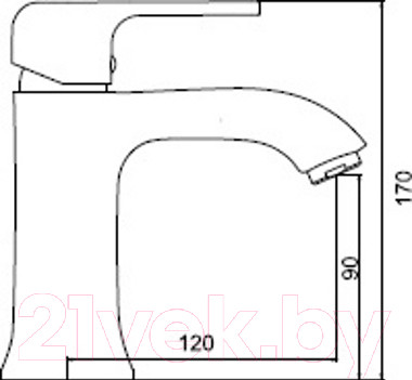Изображение товара Смеситель Ledeme L1044