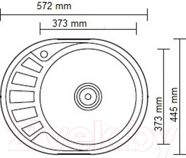Изображение товара Мойка кухонная Ledeme L65745-R