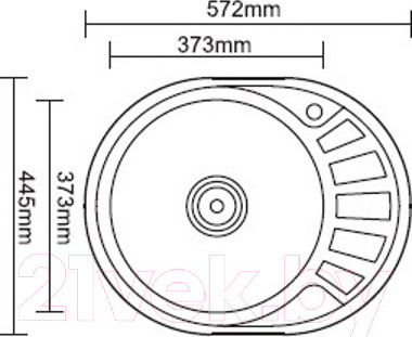 Изображение товара Мойка кухонная Ledeme L65745-L