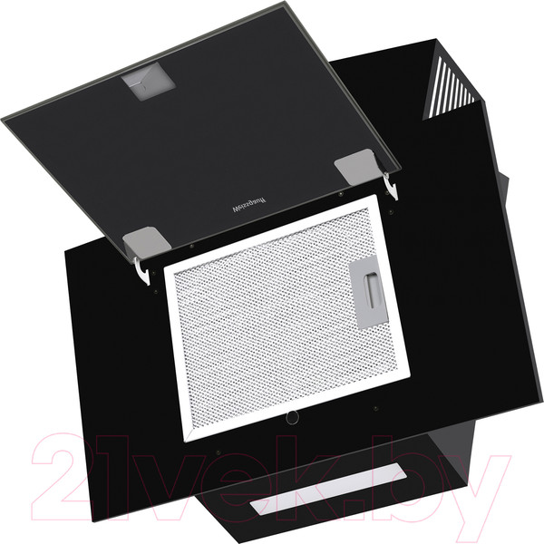 Изображение товара Вытяжка наклонная Weissgauff Sigma 60 PB BL