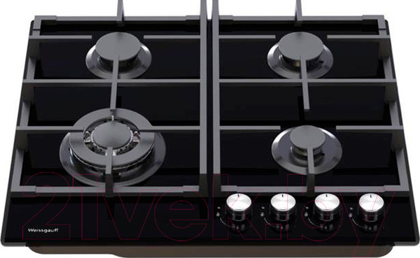 Изображение товара Газовая варочная панель Weissgauff HGG641BV