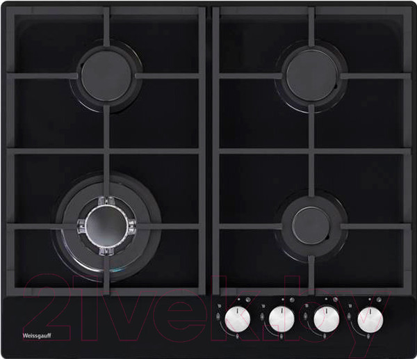 Изображение товара Газовая варочная панель Weissgauff HGG641BV