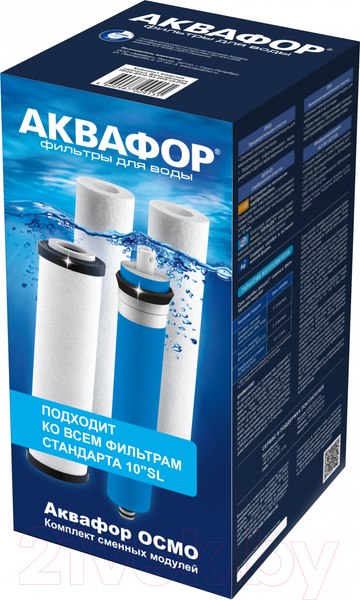 Изображение товара Комплект модулей сменных фильтрующих Аквафор РР20-В510-03-PP5-ULP50