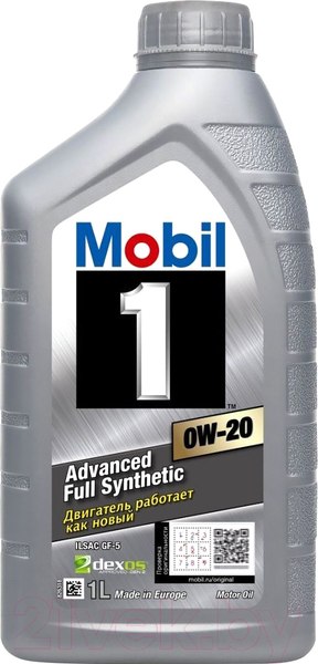 Изображение товара Моторное масло Mobil 1 0W20 / 152560 (1л)