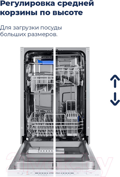Изображение товара Посудомоечная машина Maunfeld MLP 08S