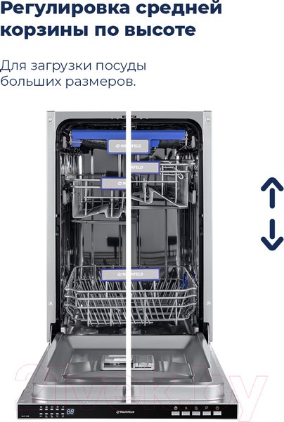 Изображение товара Посудомоечная машина Maunfeld MLP 08B
