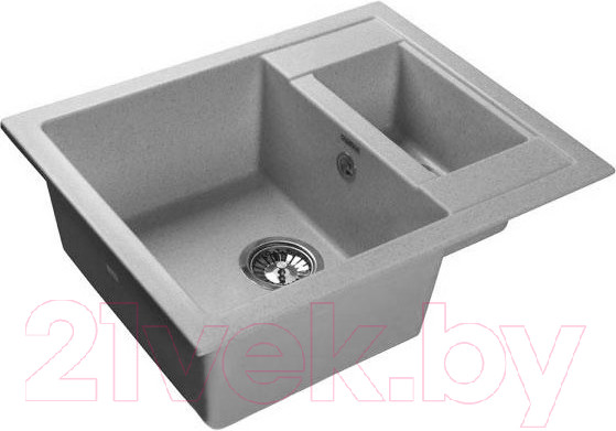 Изображение товара Мойка кухонная GranFest Quadro GF-Q610K (серый)