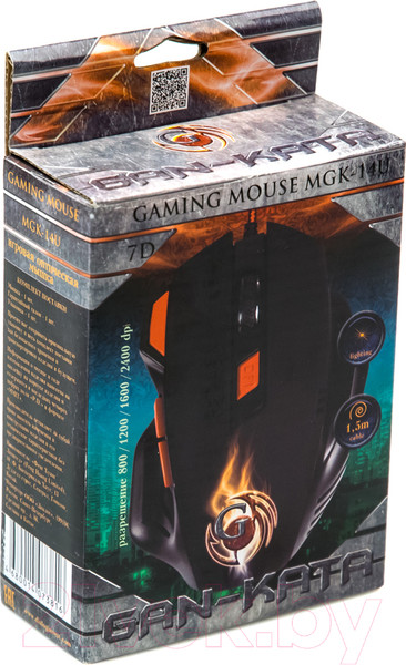 Изображение товара Мышь Dialog Gan-Kata MGK-14U (черный)