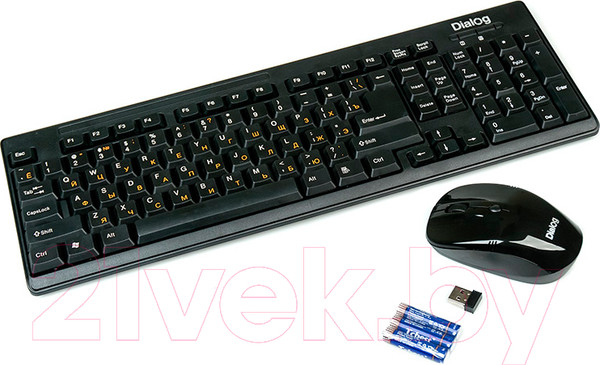 Изображение товара Комплект клавиатура и мышь Dialog Pointer KMROP-4010U