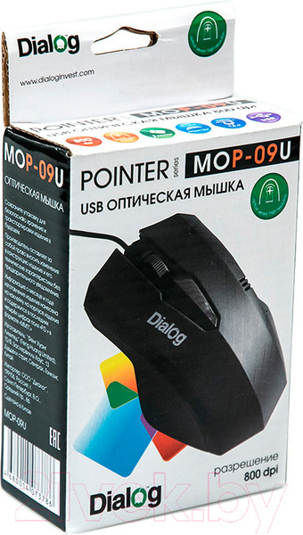 Изображение товара Мышь Dialog Pointer MOP-09U