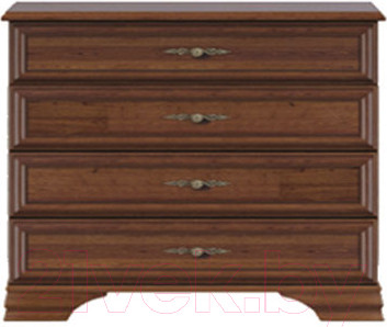 Изображение товара Комод Black Red White Kentaki S320-KOM4S (каштан/каштан)