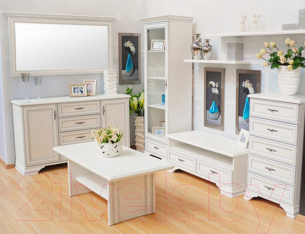 Изображение товара Полка Black Red White Kentaki S320-POL/95 (белый)