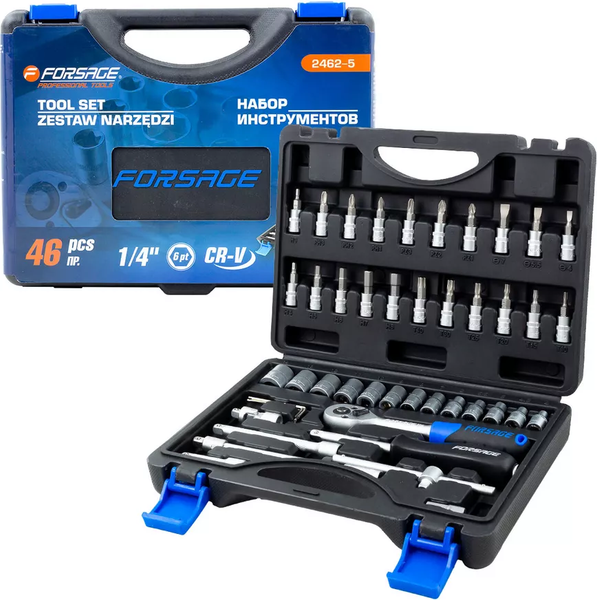 Изображение товара Универсальный набор инструментов Forsage F-2462-5 (9669)