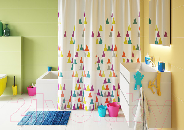 Изображение товара Шторка-занавеска для ванны Bisk 06851