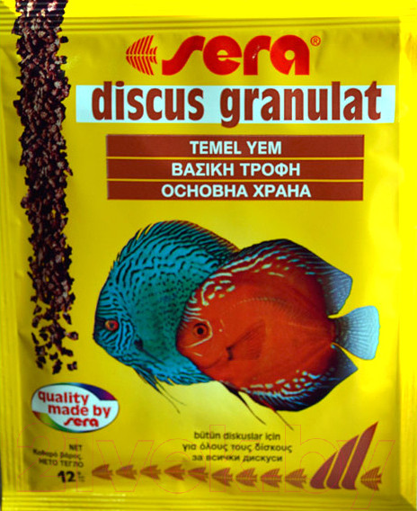 Изображение товара Корм для рыб Sera Discus Granules 308