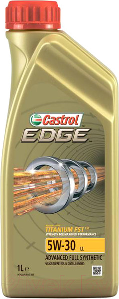 Изображение товара Моторное масло Castrol Edge 5W30 LL 15667C/15665F (1л)