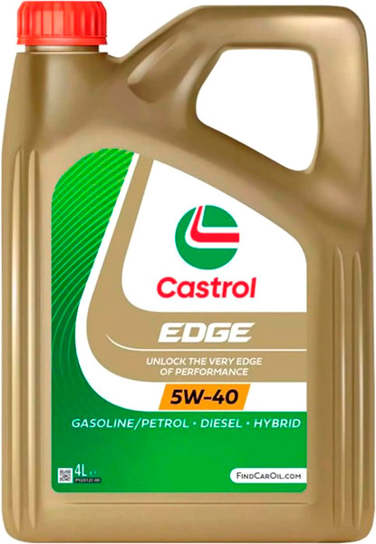 Изображение товара Моторное масло Castrol Edge 5W40 / 157B1C (4л)