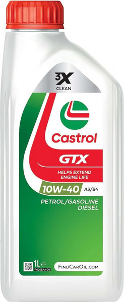 Изображение товара Моторное масло Castrol GTX Ultraclean 10W40 A3/B4 / 15A4DE (1л)