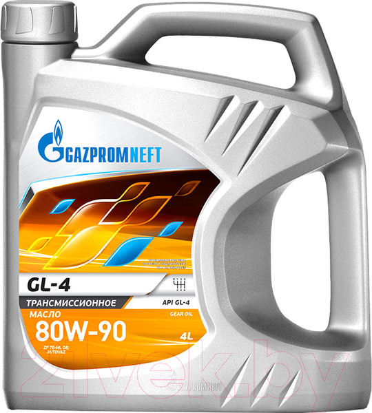 Изображение товара Трансмиссионное масло Gazpromneft GL-4 80W90 / 2389901368 (4л)