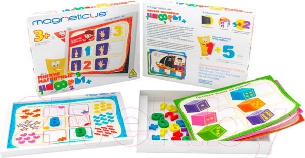 Изображение товара Развивающая игрушка Magneticus Мягкие магнитные цифры / NUM-002