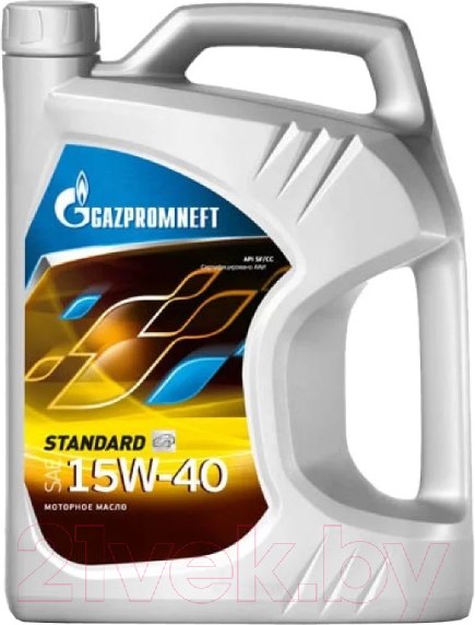Изображение товара Моторное масло Gazpromneft Standard 15W40 / 253142166 (5л)