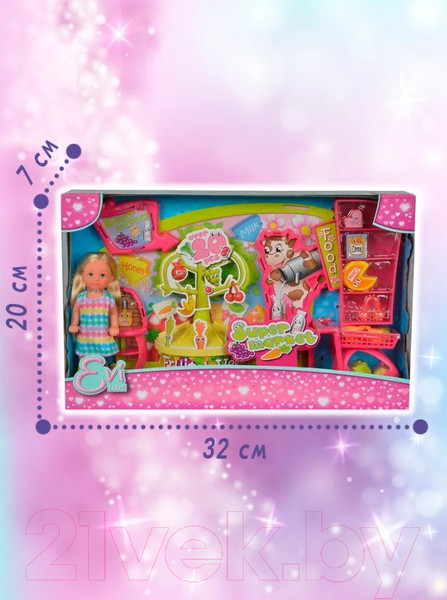 Изображение товара Кукла с аксессуарами Simba Эви в супермаркете 105737458