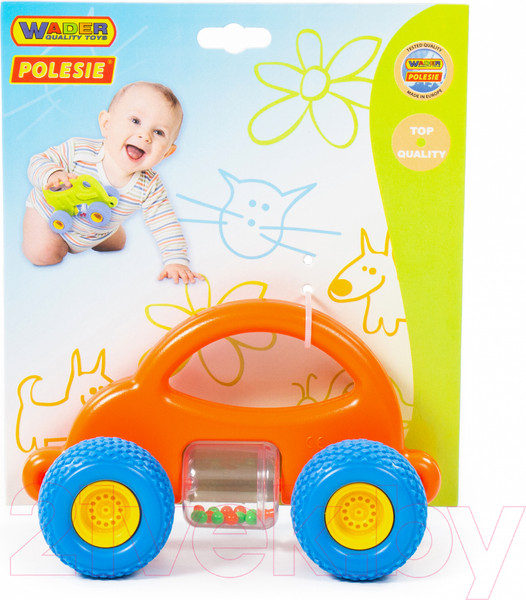 Изображение товара Погремушка Полесье Беби Грипкар Автомобиль / 38203
