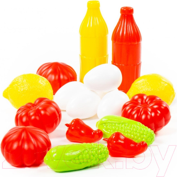 Изображение товара Набор игрушечных продуктов Полесье Продукты №5 / 47007