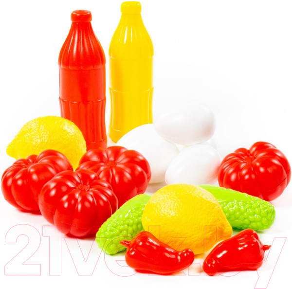 Изображение товара Набор игрушечных продуктов Полесье Продукты №5 / 47007