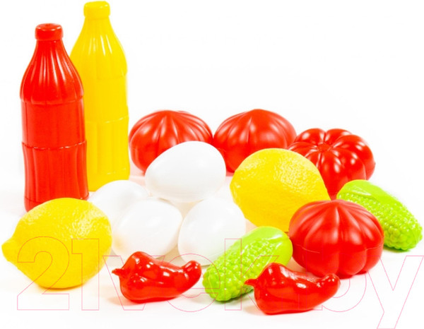 Изображение товара Набор игрушечных продуктов Полесье Продукты №5 / 47007