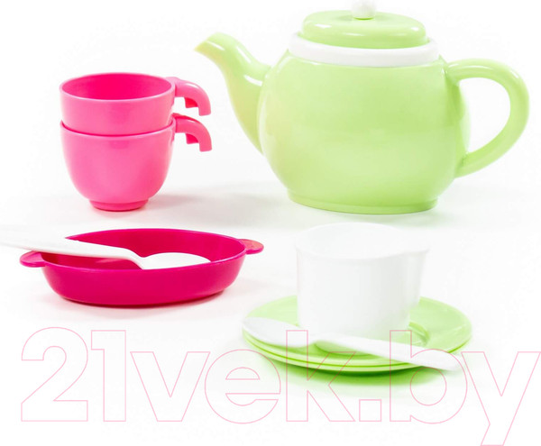 Изображение товара Набор игрушечной посуды Полесье на 2 персоны / 61362 (10эл)
