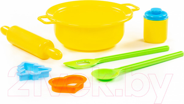 Изображение товара Набор игрушечной посуды Полесье Для выпечки №1 / 40695