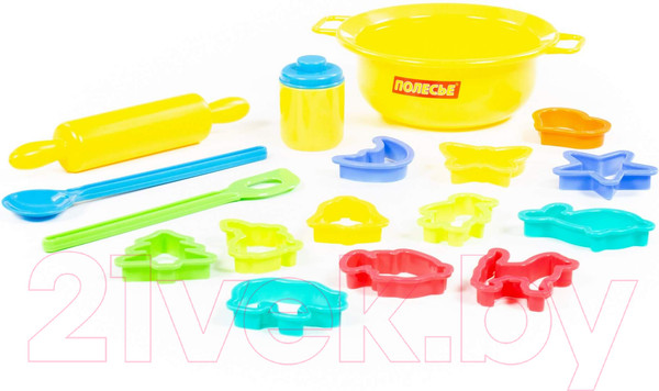 Изображение товара Набор игрушечной посуды Полесье Для выпечки №2 / 62253