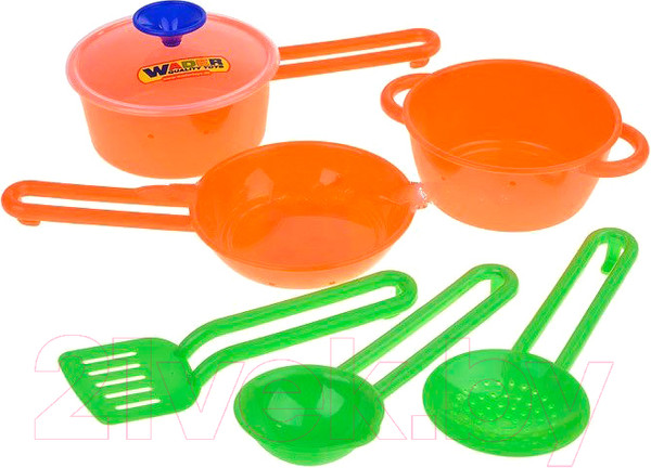 Изображение товара Набор игрушечной посуды Полесье Поварёнок №1 / 40688