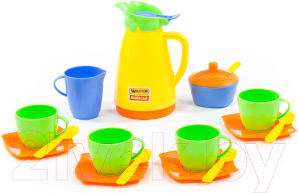 Изображение товара Набор игрушечной посуды Полесье Алиса на 4 персоны / 40619