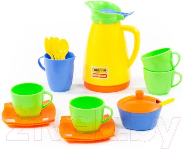 Изображение товара Набор игрушечной посуды Полесье Алиса на 4 персоны / 40619